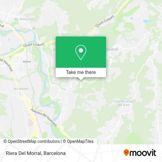 Riera Del Morral map
