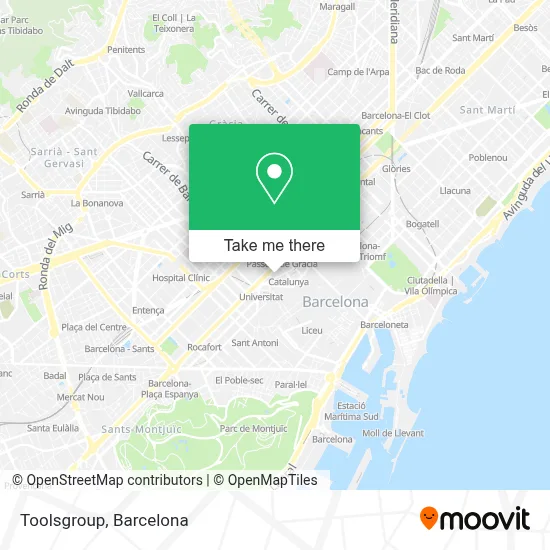 Toolsgroup map
