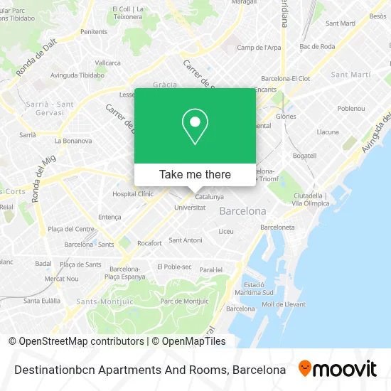 Destinationbcn Apartments And Rooms map