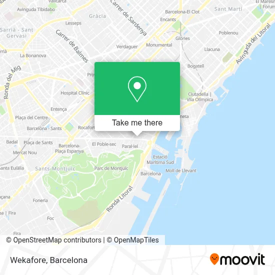 Wekafore map