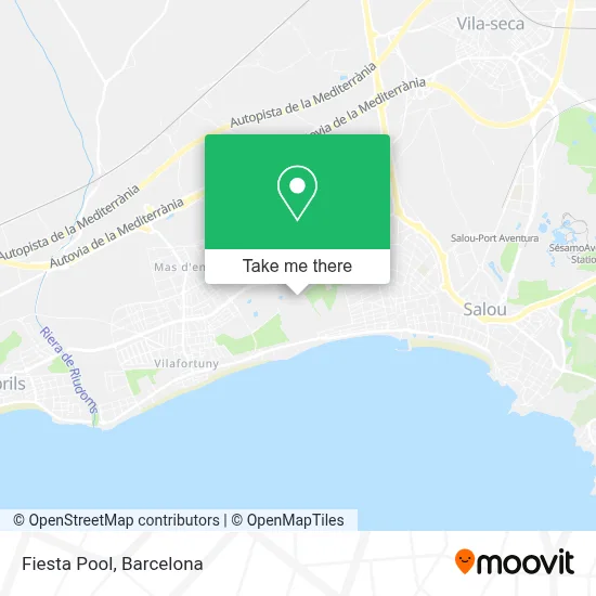 Fiesta Pool map
