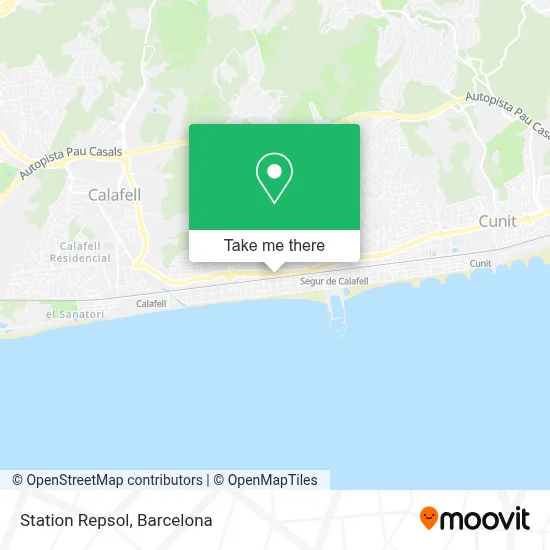 Station Repsol map