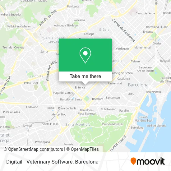 Digitail - Veterinary Software map