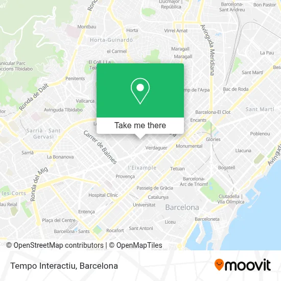 Tempo Interactiu map