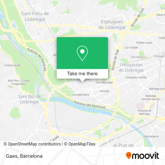 Gaes map