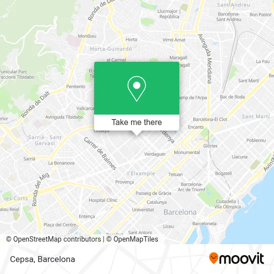Cepsa map