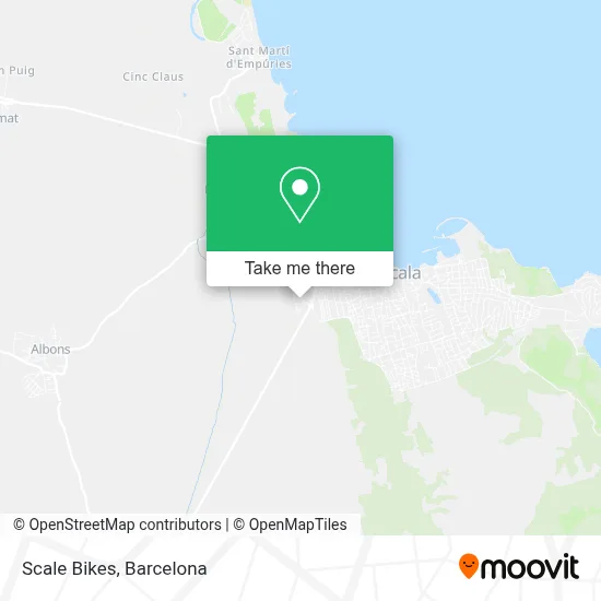 Scale Bikes map