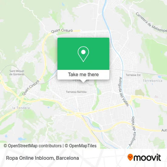 Ropa Online Inbloom map