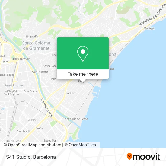 S41 Studio map