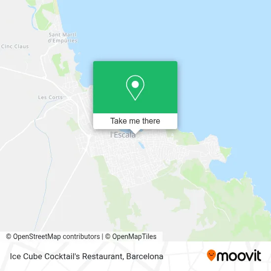 Ice Cube Cocktail's Restaurant map