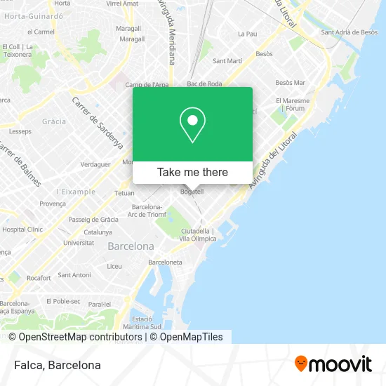 Falca map