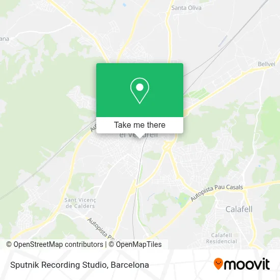 Sputnik Recording Studio map