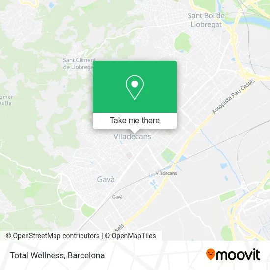 Total Wellness map