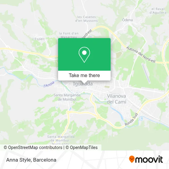 Anna Style map