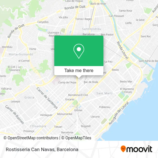 Rostisseria Can Navas map
