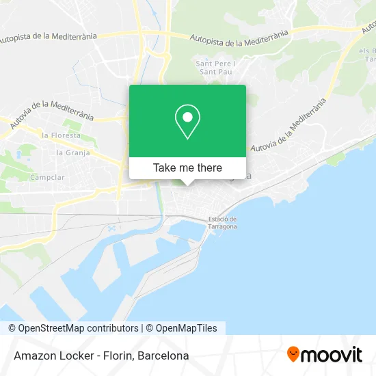 Amazon Locker - Florin map