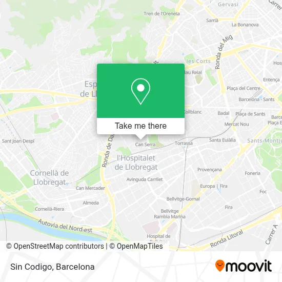 Sin Codigo map