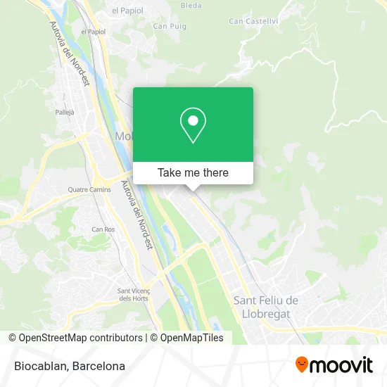 Biocablan map