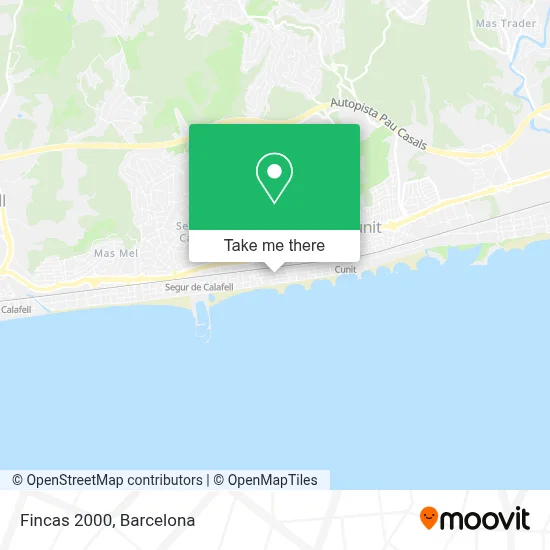 Fincas 2000 map