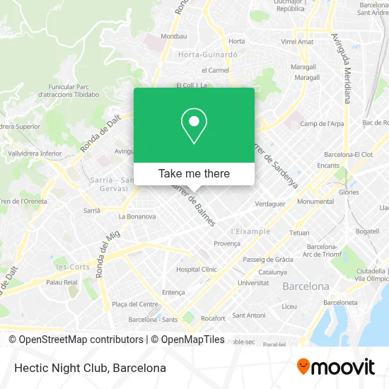 Hectic Night Club map