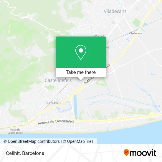 mapa Ceilhit