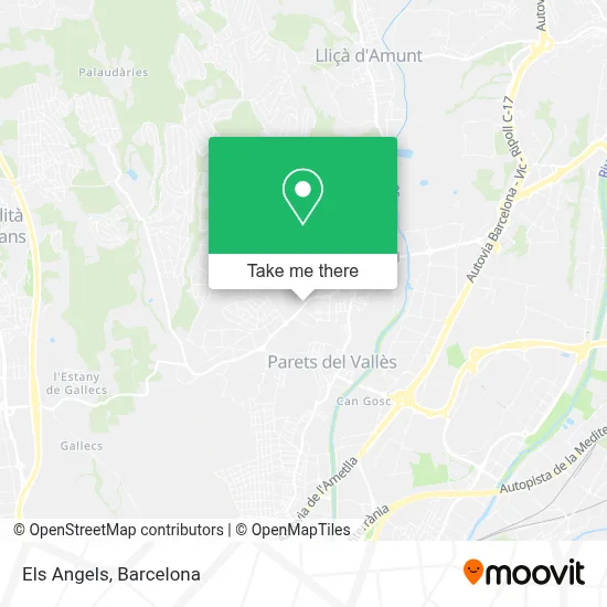 Els Angels map