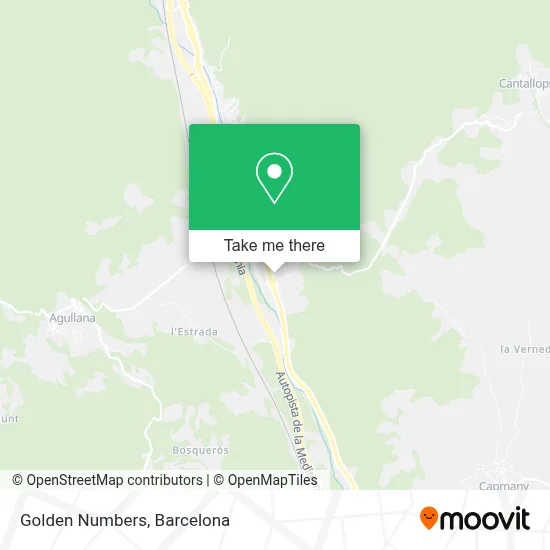 mapa Golden Numbers