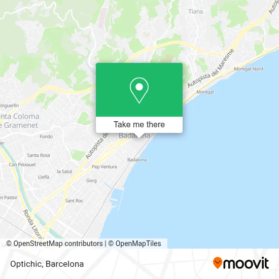 Optichic map