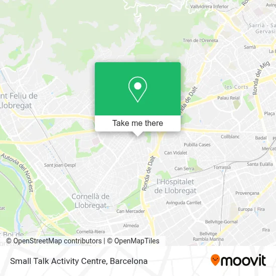 Small Talk Activity Centre map