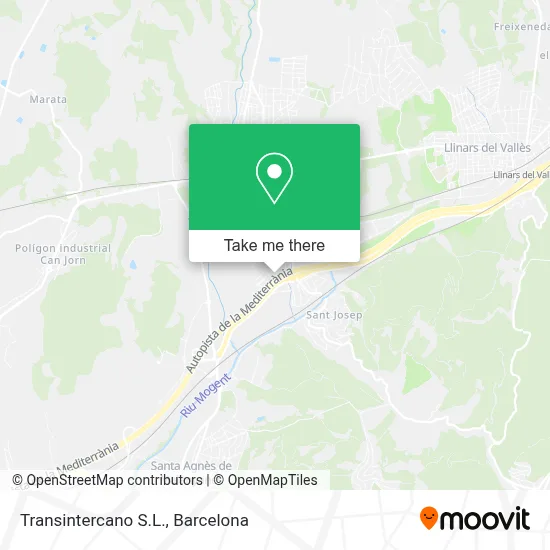 Transintercano S.L. map
