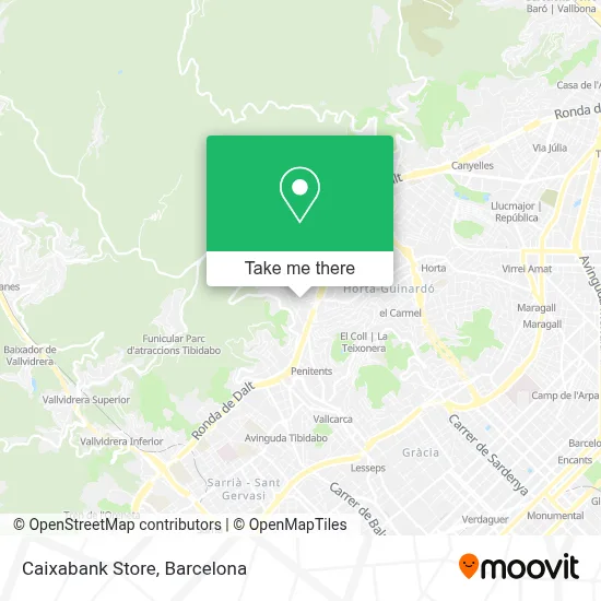 Caixabank Store map