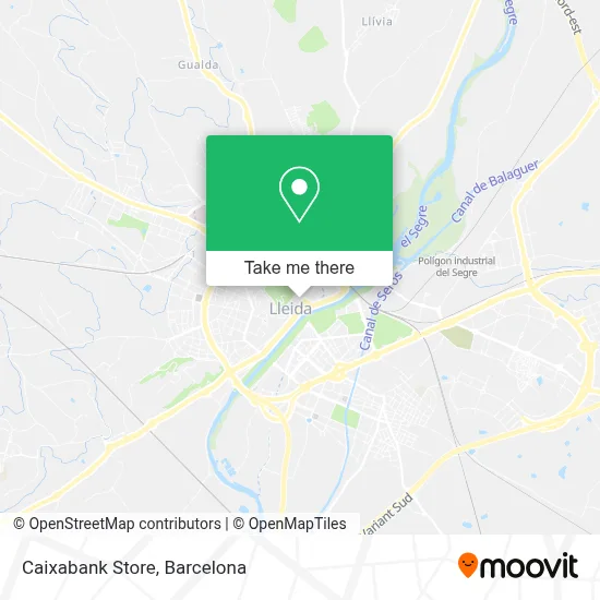 Caixabank Store map