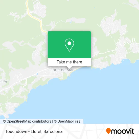 Touchdown - Lloret map