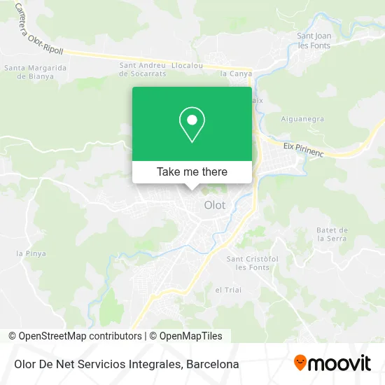 Olor De Net Servicios Integrales map
