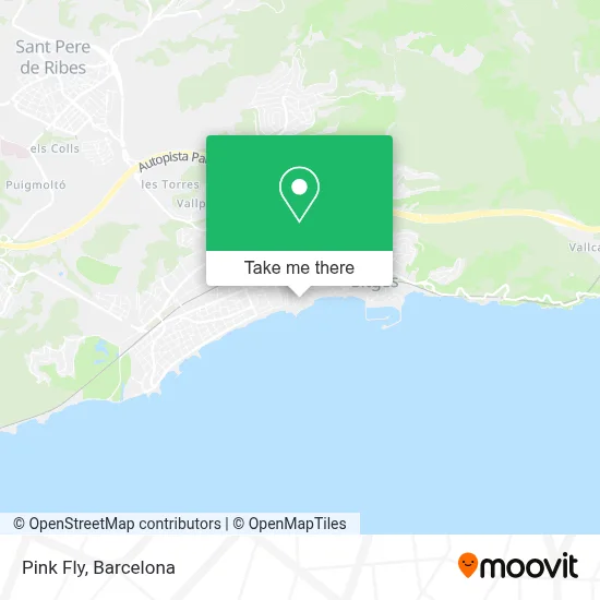Pink Fly map