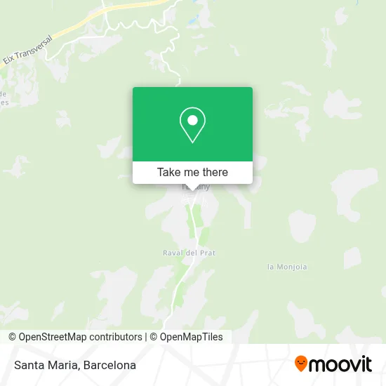 Santa Maria map