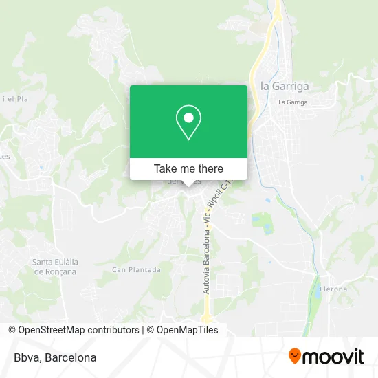 Bbva map