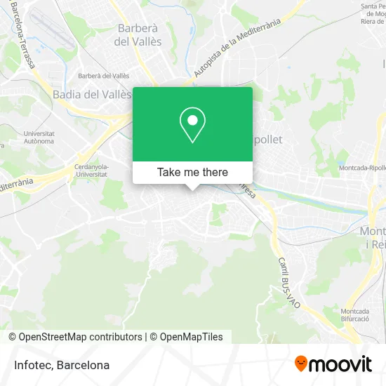 Infotec map