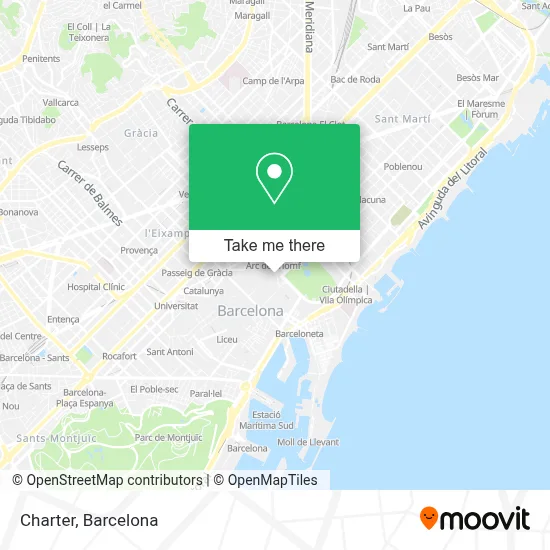 Charter map