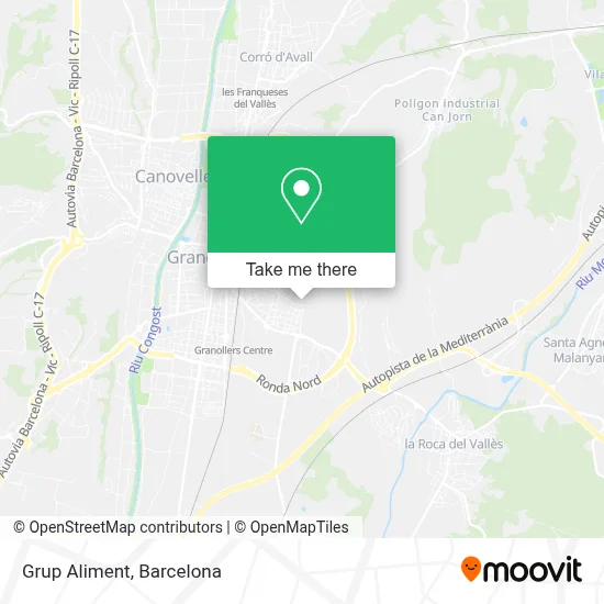 Grup Aliment map