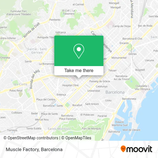 Muscle Factory map