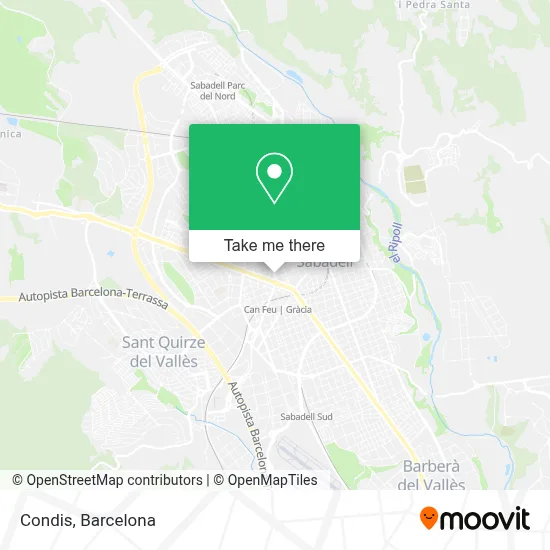 Condis map