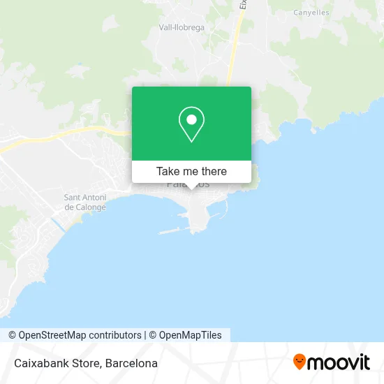 Caixabank Store map