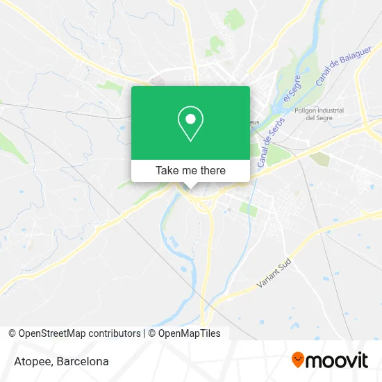 Atopee map