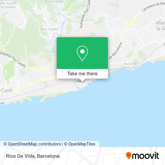 Ríos De Vida map