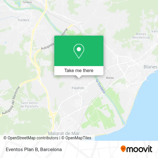 Eventos Plan B map