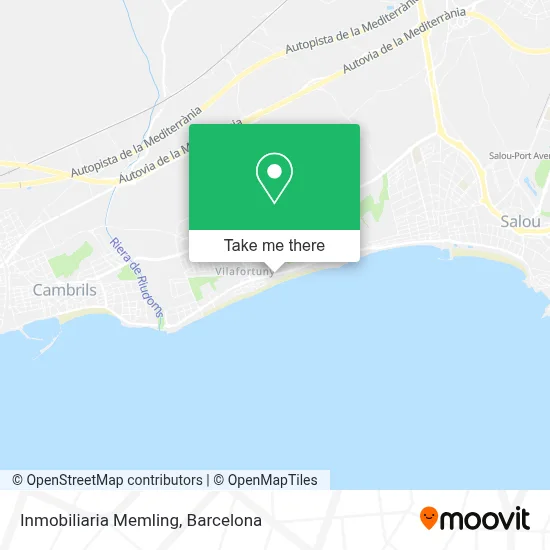 Inmobiliaria Memling map