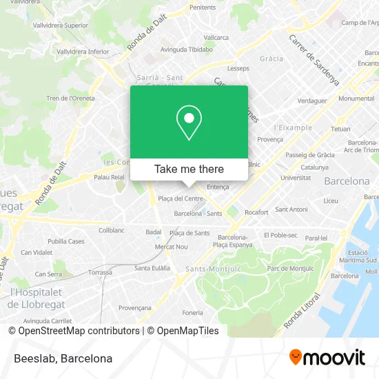 Beeslab map