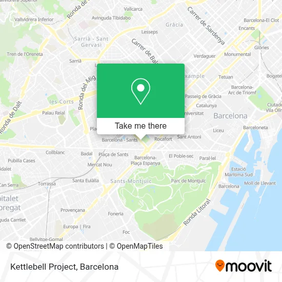 Kettlebell Project map