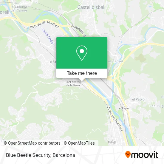 Blue Beetle Security map